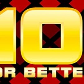 10s or Better slot logo by 1x2gaming at Wild Robin Casino