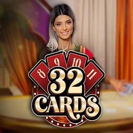 32 Cards slot visual from Ezugi available on wild-robin.eu.com