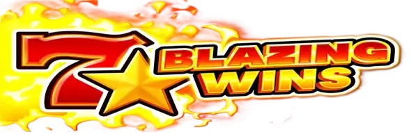 Blazing Wins game by Playson – logo hosted on Wild Robin Casino