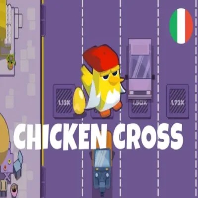 Chicken Cross slot icon by Upgaming, available at Wild Robin Casino