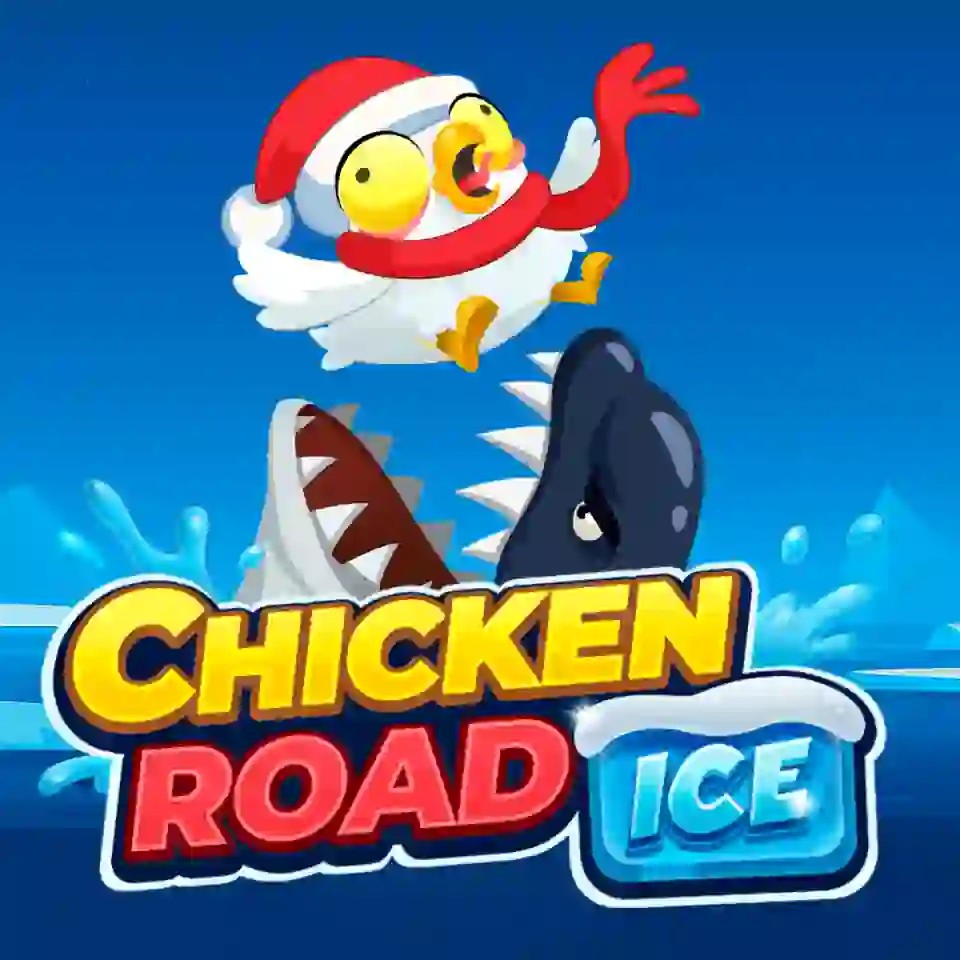 Chicken Road Ice game by InOut – logo hosted on Wild Robin Casino