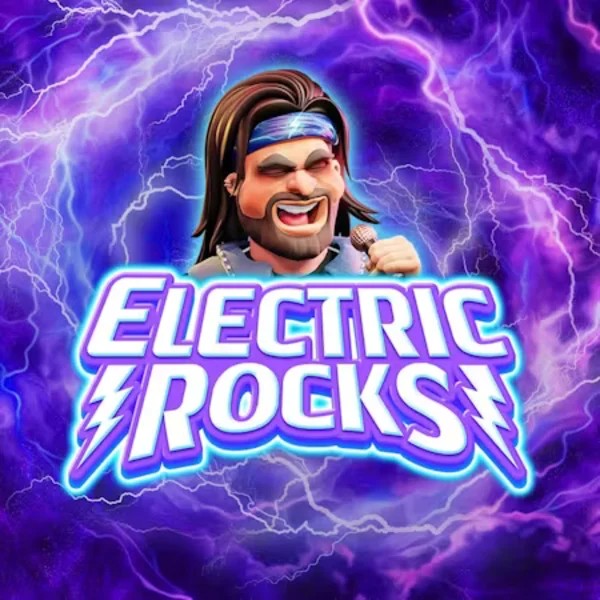 Electric Rocks game by Inspired Gaming – logo hosted on Wild Robin Casino