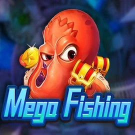 Mega Fishing logo by TaDa Gaming at Wild Robin Casino