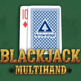 Multihand Blackjack online game logo by Pragmatic Play on wild-robin.eu.com