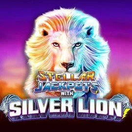 Try Stellar Jackpots with Silver Lion slot by Lightning Box Game on wild-robin.eu.com – logo image