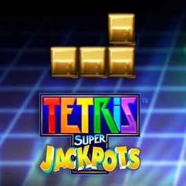 Tetris Super Jackpots online game logo by WMS on wild-robin.eu.com