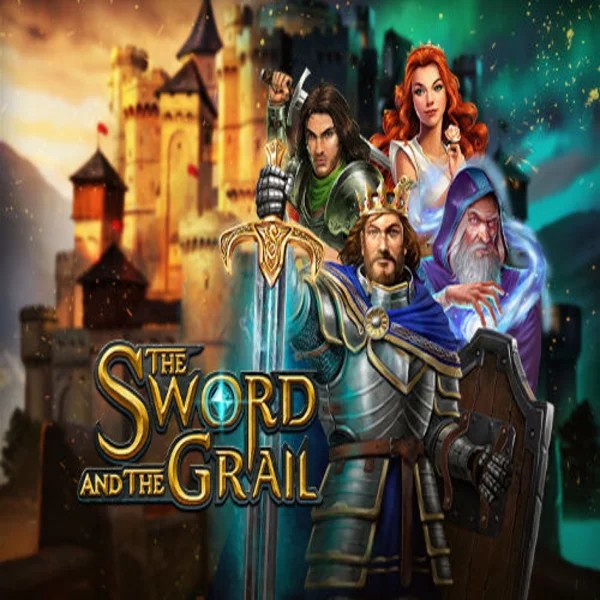 The Sword and the Grail slot visual from Play'n GO available on wild-robin.eu.com
