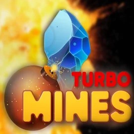 Turbo Mines slot visual from Turbo Games available on wild-robin.eu.com