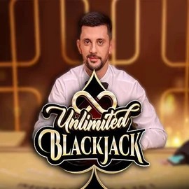 Unlimited Blackjack slot icon by Ezugi, available at Wild Robin Casino